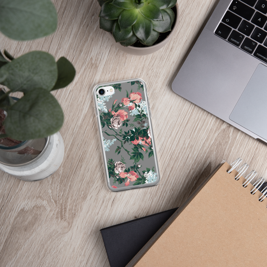 J'adore Paris Vintage Bella Roses Print iPhone Case