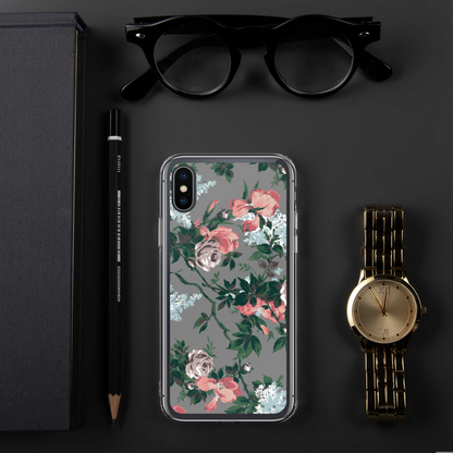 J'adore Paris Vintage Bella Roses Print iPhone Case | Pinup Couture