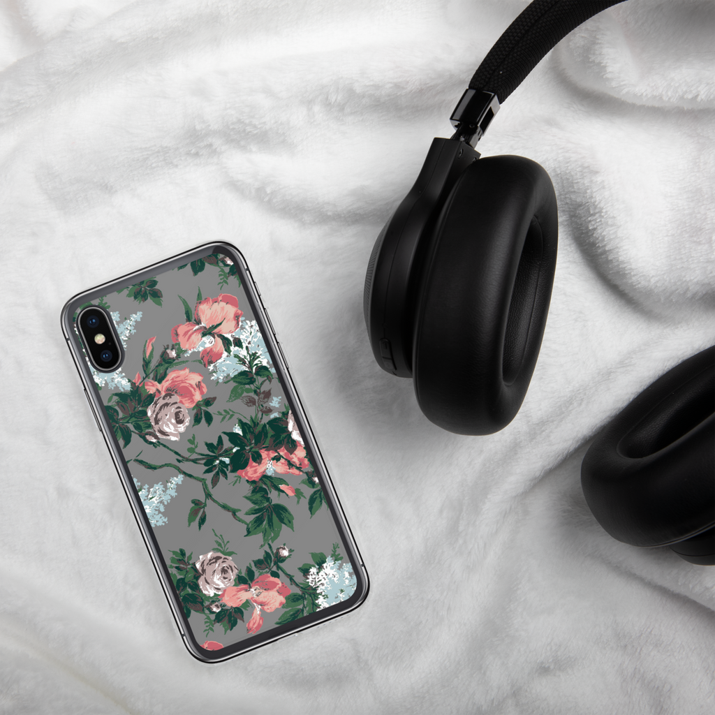 J'adore Paris Vintage Bella Roses Print iPhone Case