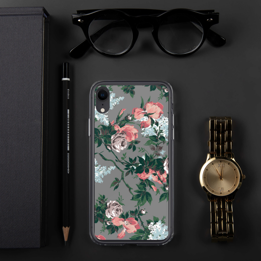 J'adore Paris Vintage Bella Roses Print iPhone Case