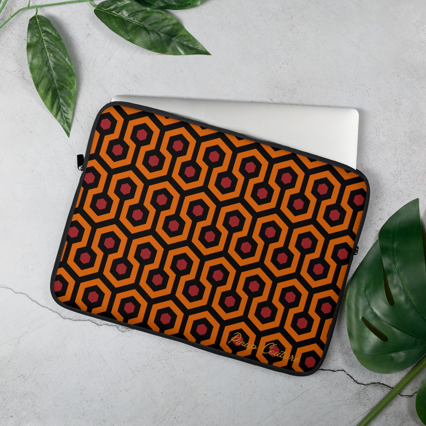 Lindy Hotel Hexagon Laptop Computer Sleeve | Pinup Couture Relaxed