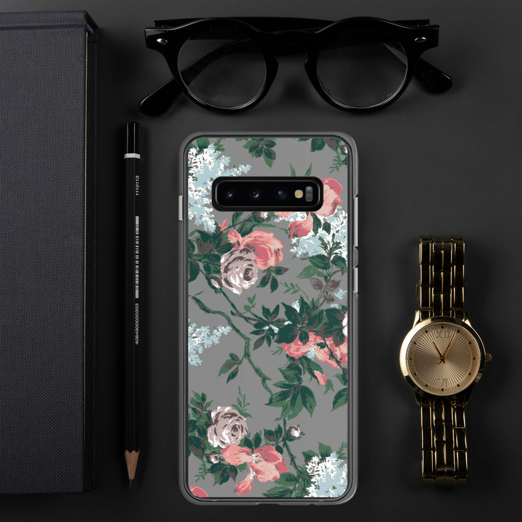 J'adore Paris Bella Roses Print Samsung Phone Case
