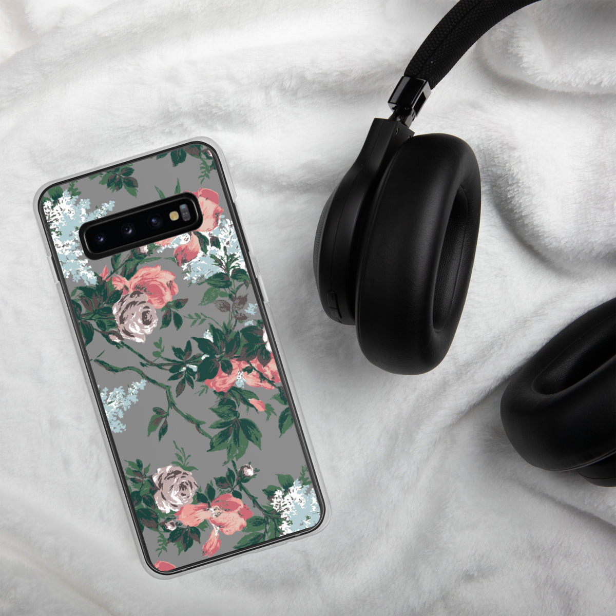 J'adore Paris Bella Roses Print Samsung Phone Case