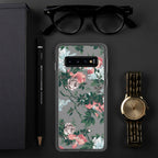 J'adore Paris Bella Roses Print Samsung Phone Case