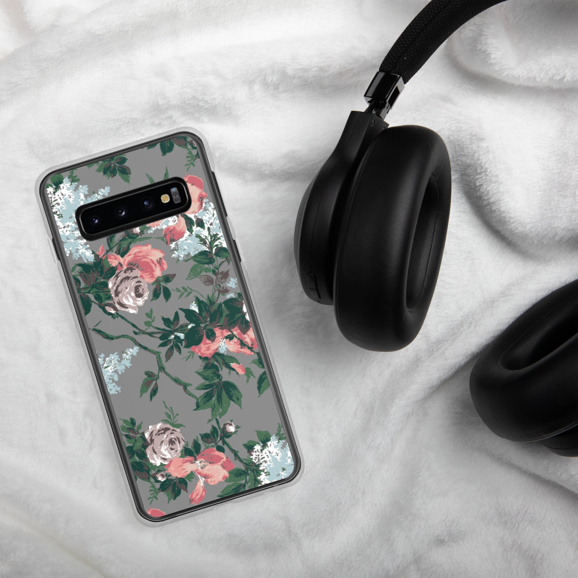 J'adore Paris Bella Roses Print Samsung Phone Case