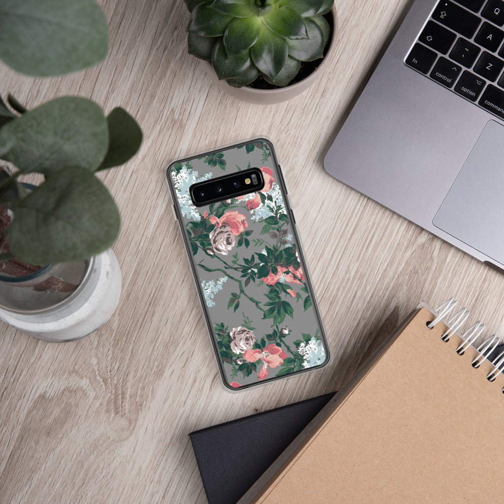 J'adore Paris Bella Roses Print Samsung Phone Case