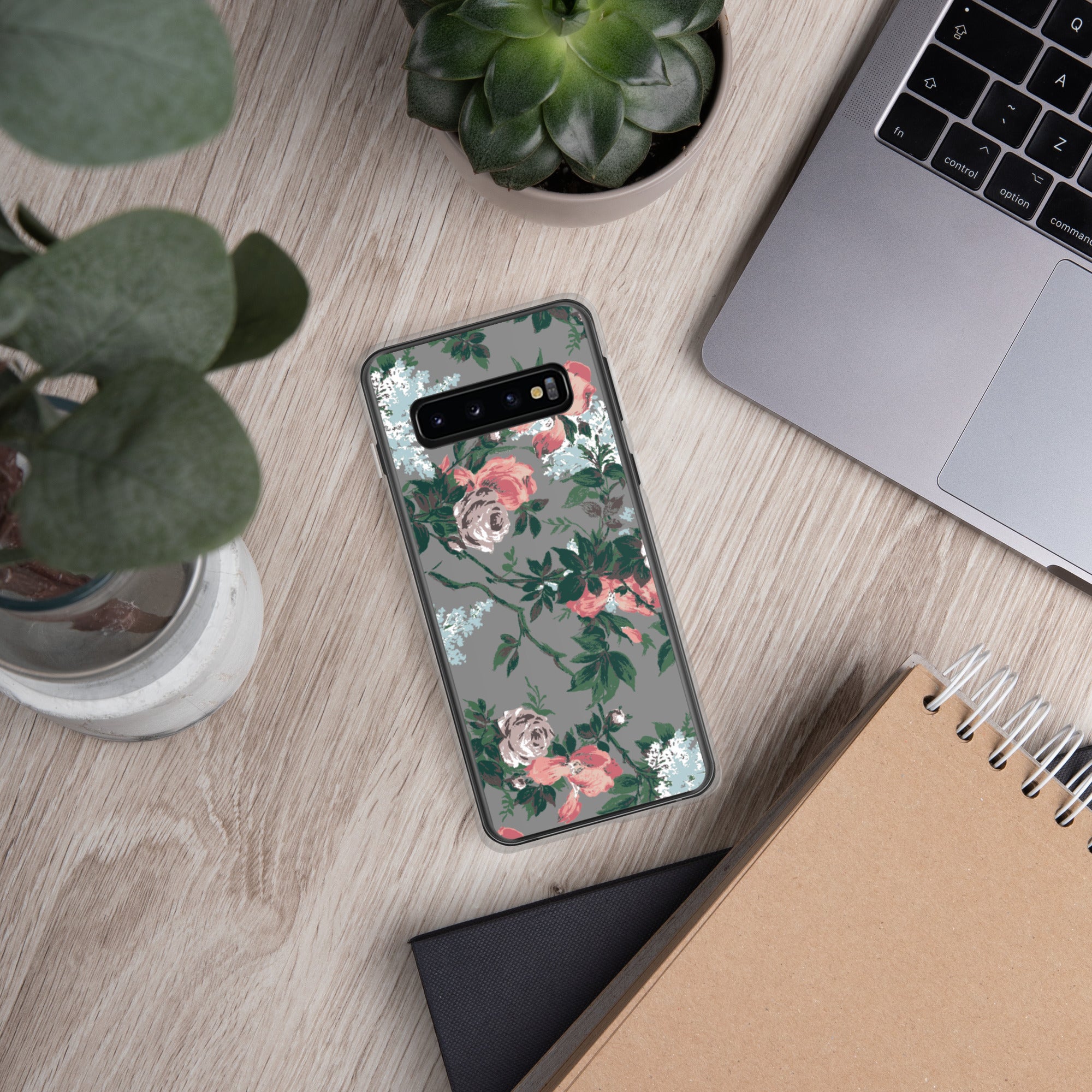J'adore Paris Bella Roses Print Samsung Phone Case
