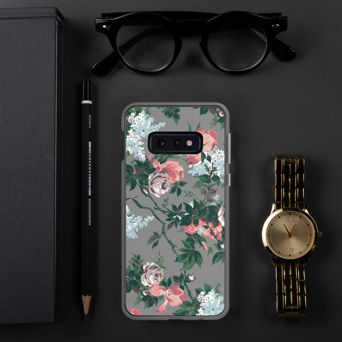 J'adore Paris Bella Roses Print Samsung Phone Case