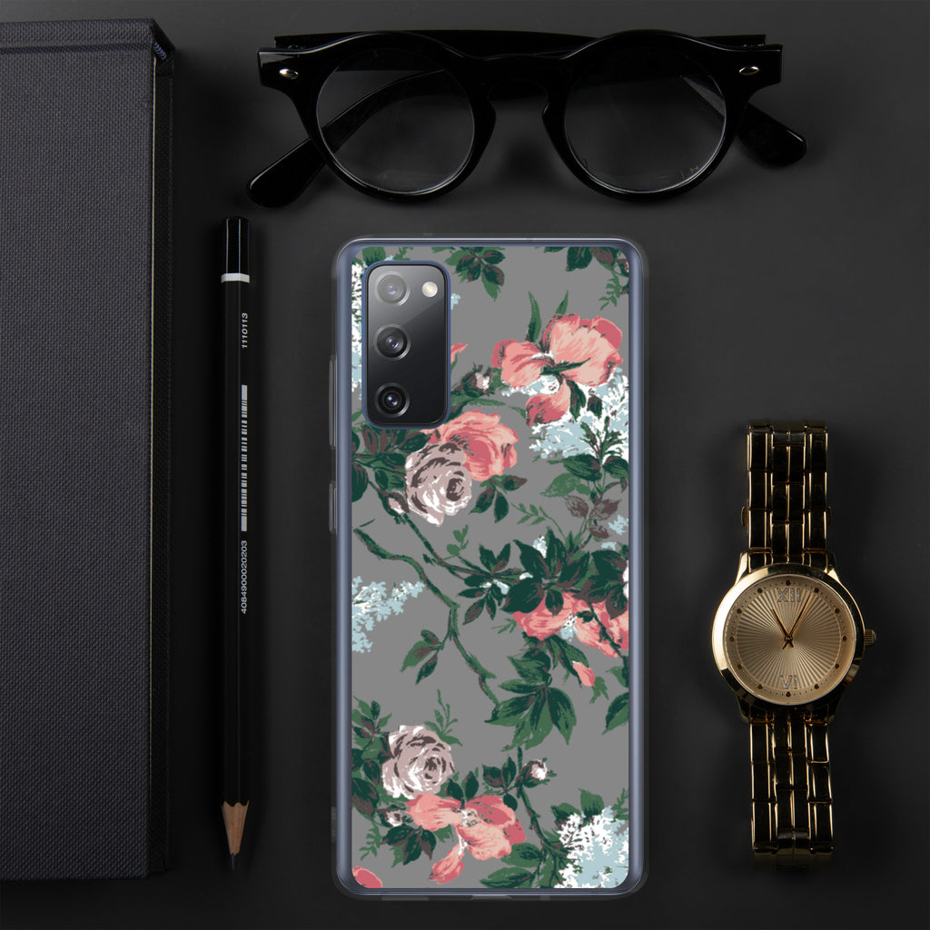 J'adore Paris Bella Roses Print Samsung Phone Case