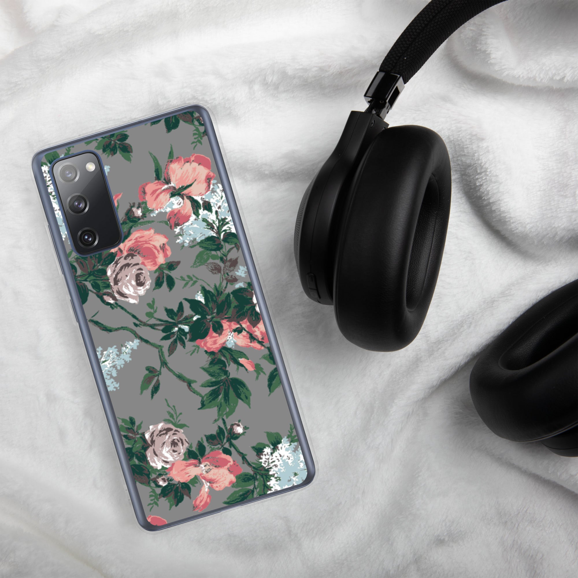 J'adore Paris Bella Roses Print Samsung Phone Case