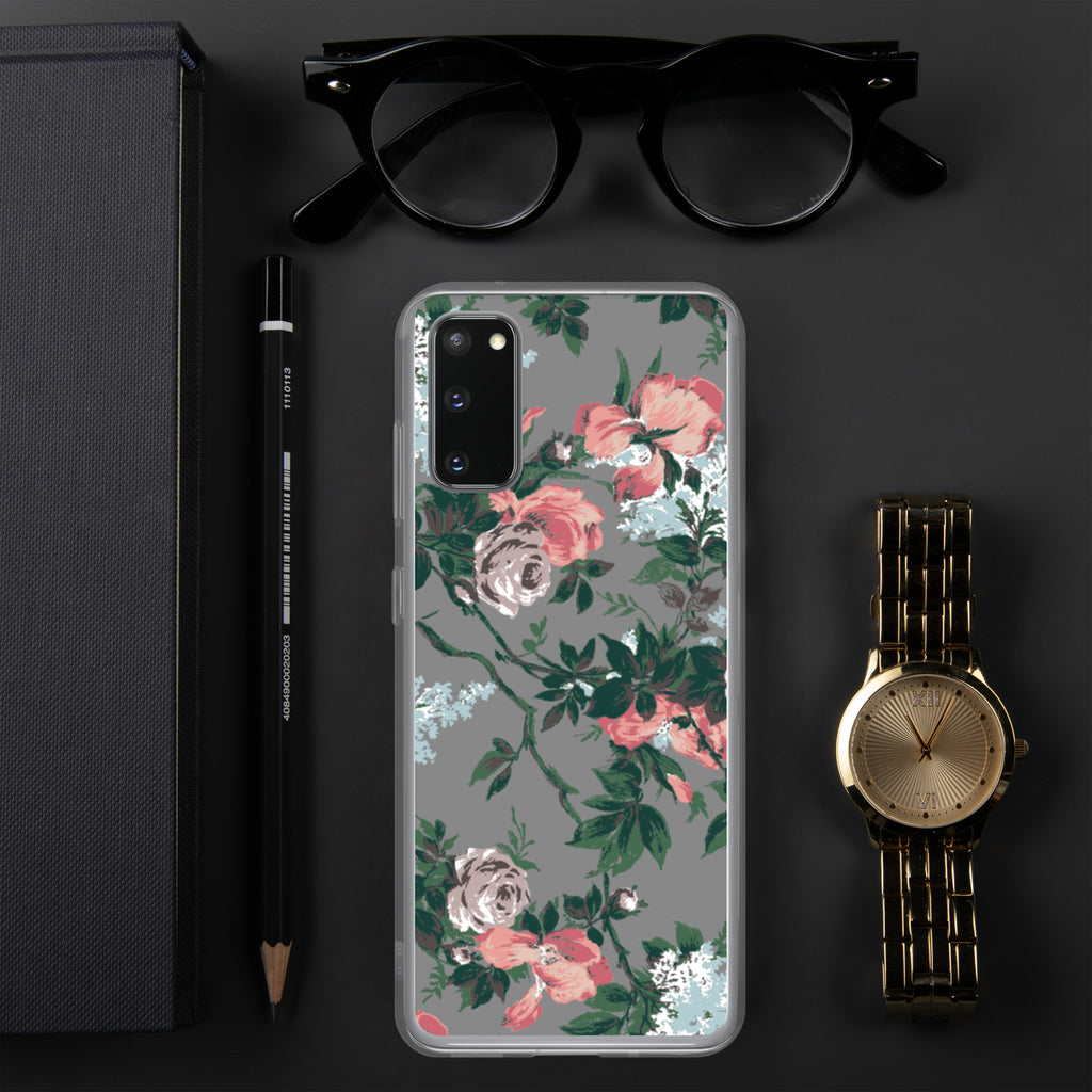 J'adore Paris Bella Roses Print Samsung Phone Case