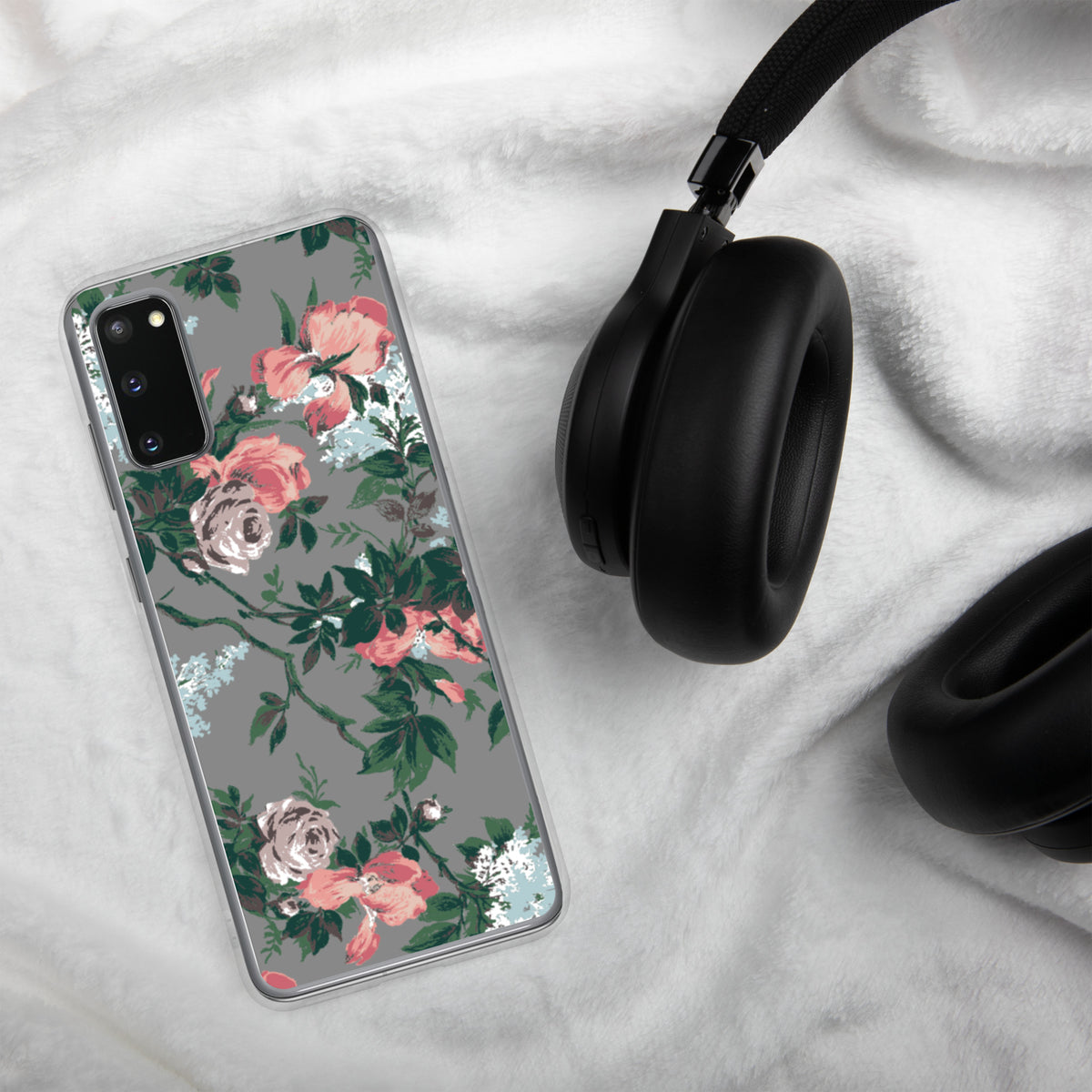 J'adore Paris Bella Roses Print Samsung Phone Case