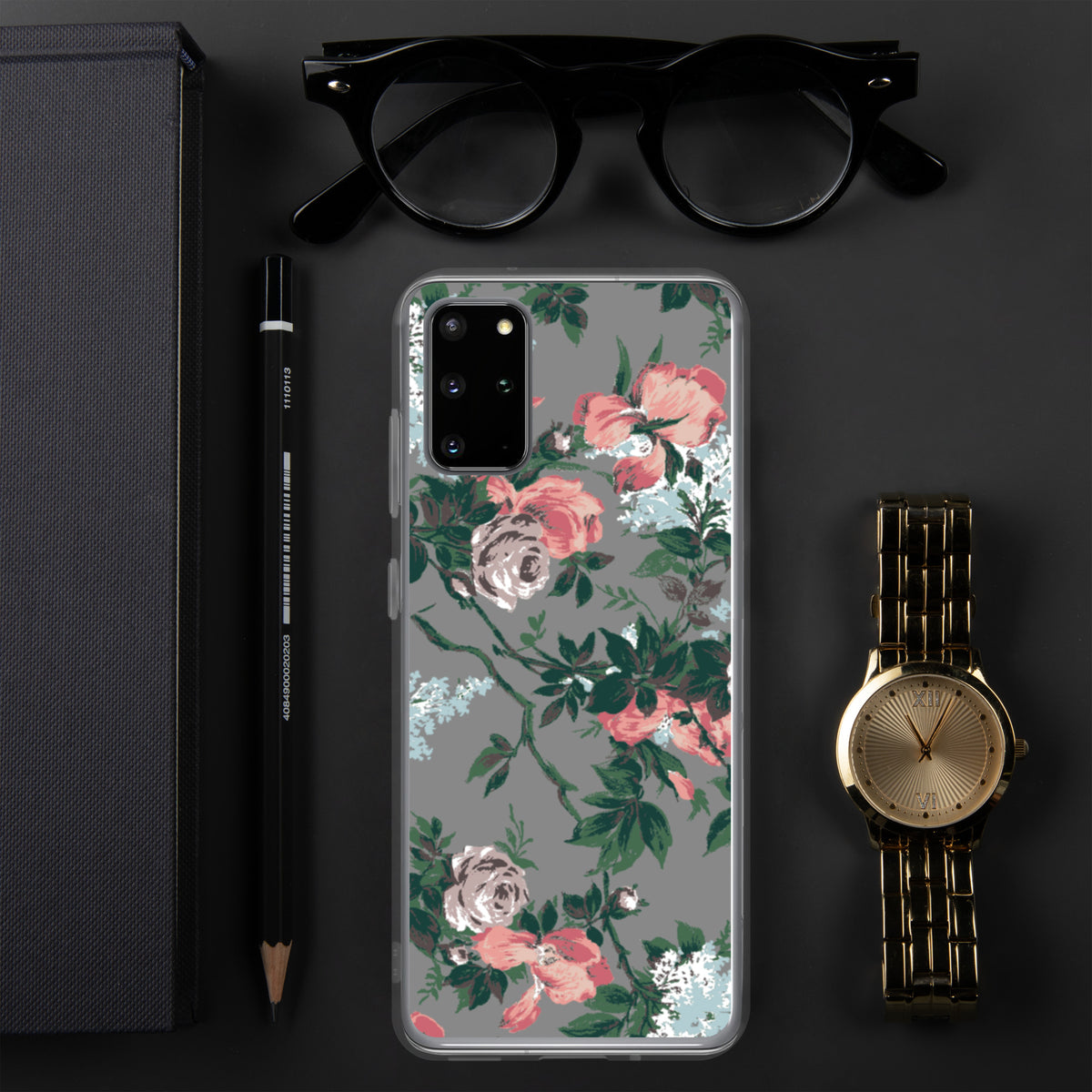 J'adore Paris Bella Roses Print Samsung Phone Case