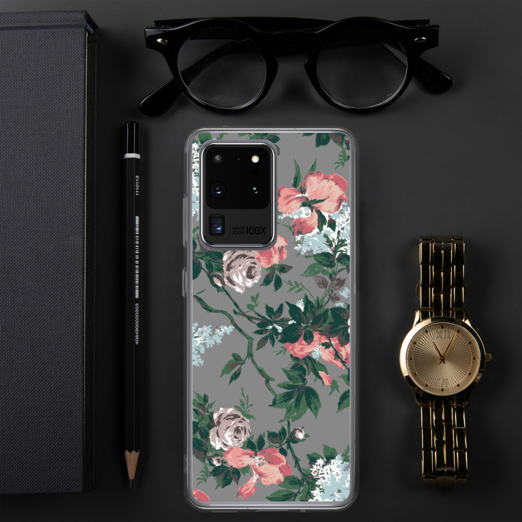 J'adore Paris Bella Roses Print Samsung Phone Case