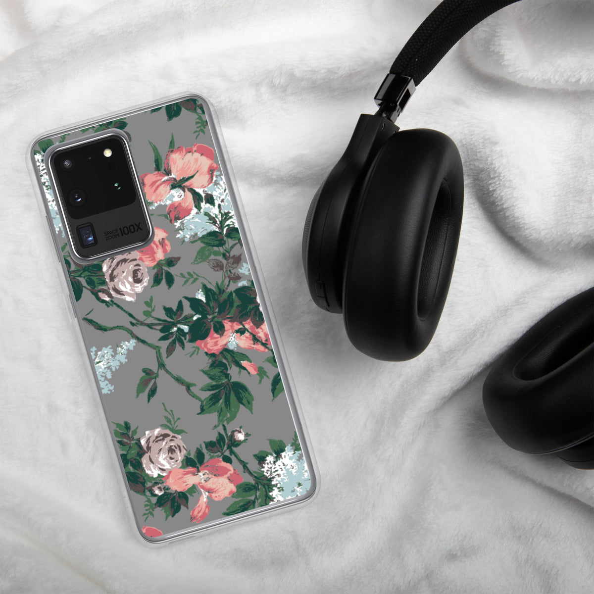 J'adore Paris Bella Roses Print Samsung Phone Case