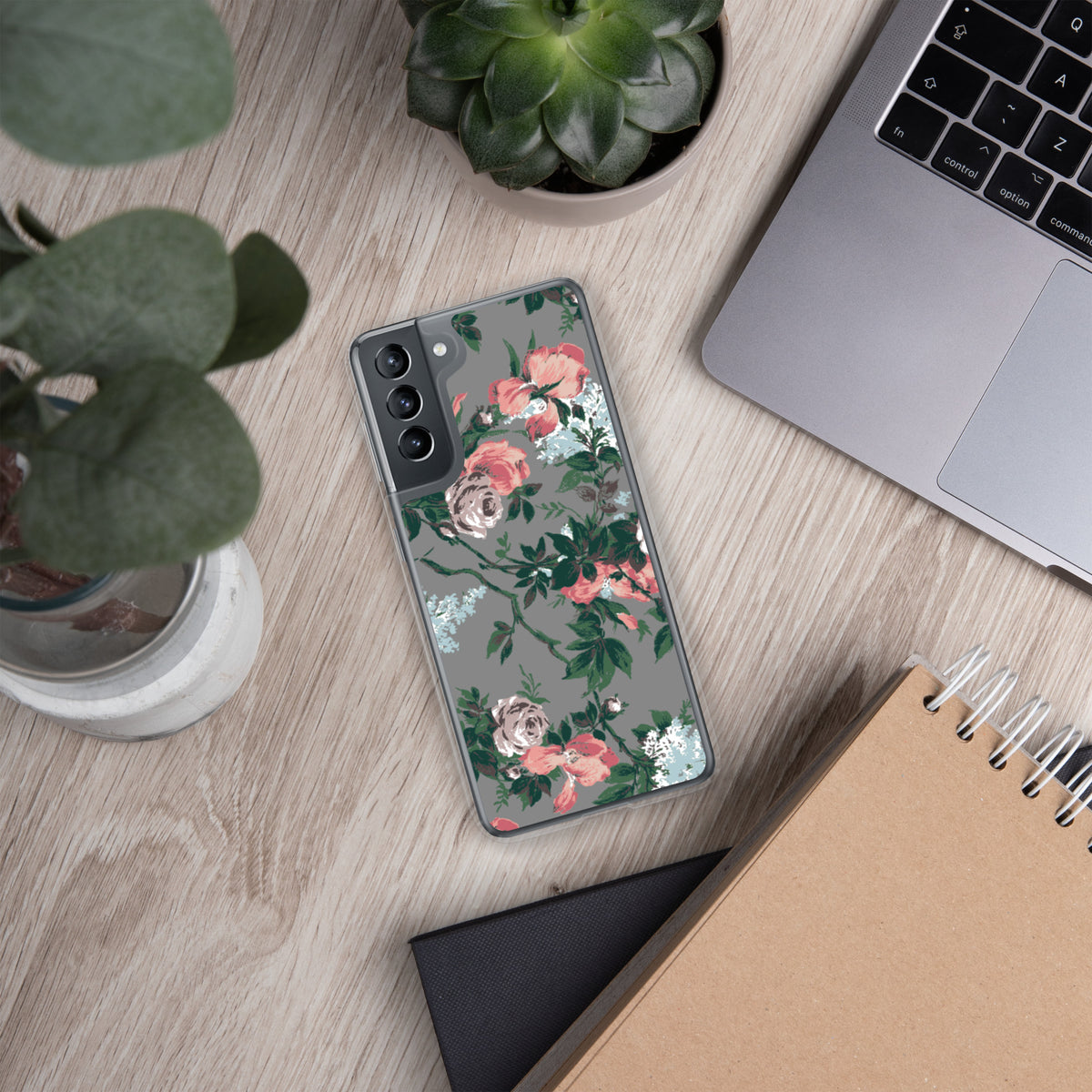 J'adore Paris Bella Roses Print Samsung Phone Case