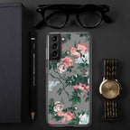 J'adore Paris Bella Roses Print Samsung Phone Case