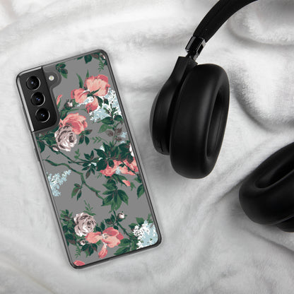 J'adore Paris Bella Roses Print Samsung Phone Case | Pinup Couture