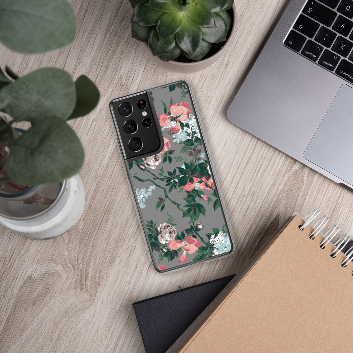 J'adore Paris Bella Roses Print Samsung Phone Case