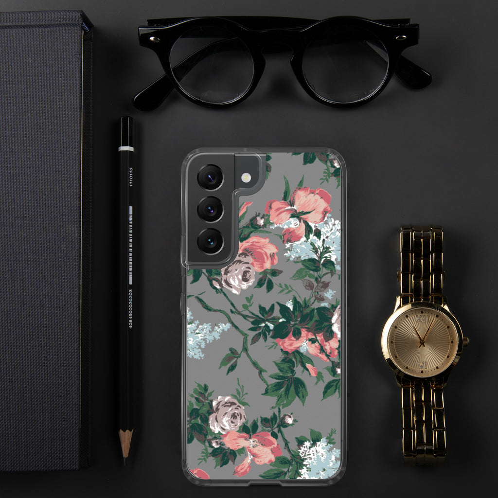J'adore Paris Bella Roses Print Samsung Phone Case