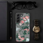J'adore Paris Bella Roses Print Samsung Phone Case