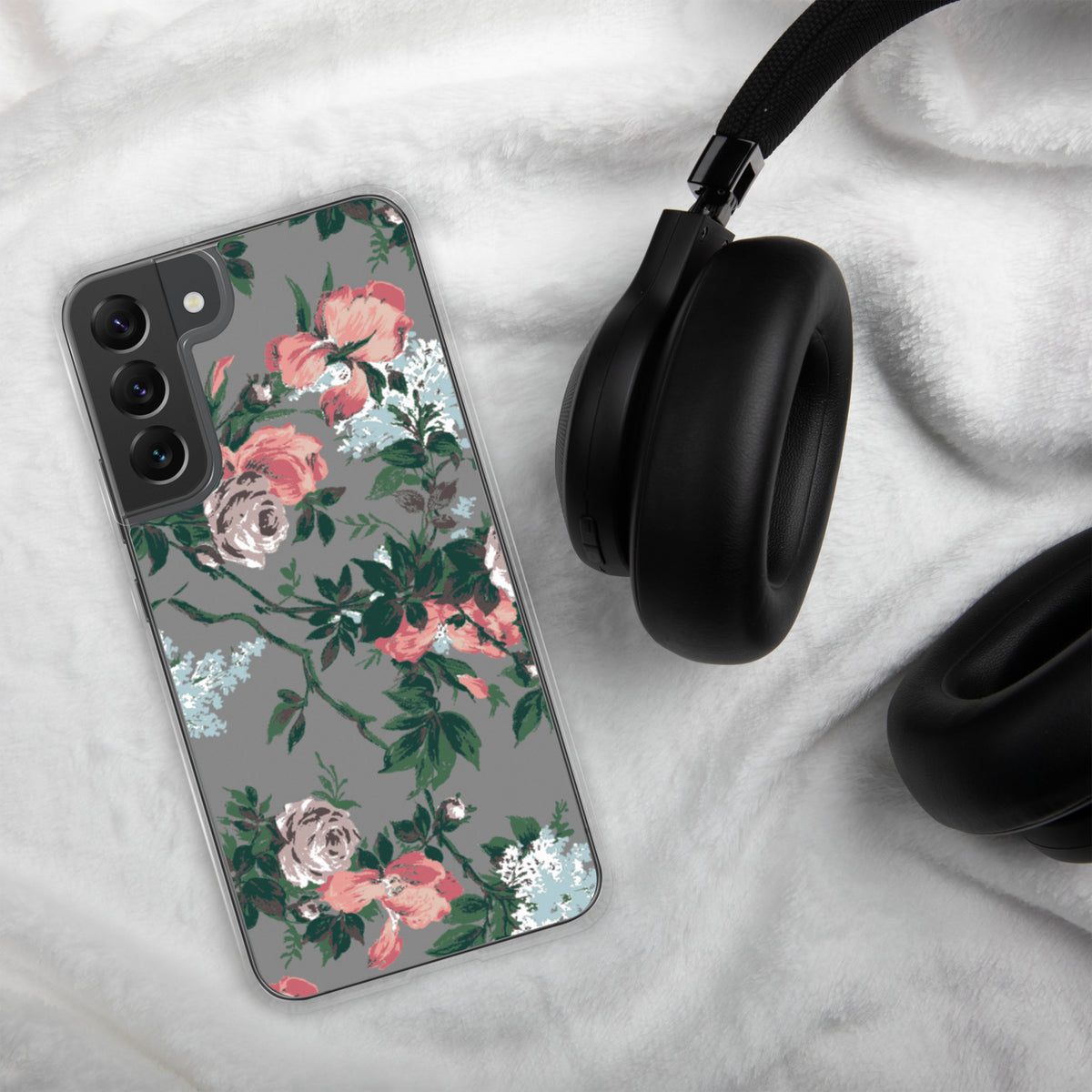 J'adore Paris Bella Roses Print Samsung Phone Case