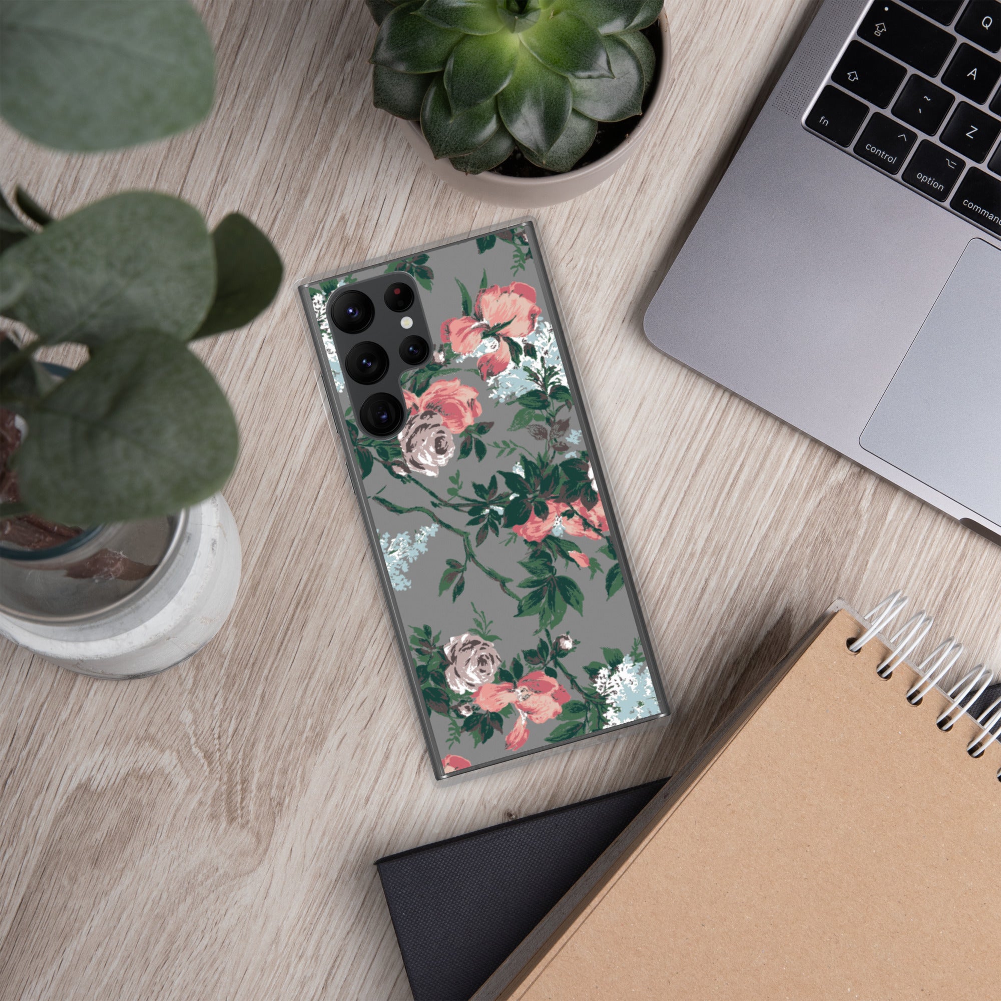 J'adore Paris Bella Roses Print Samsung Phone Case