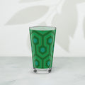 Liza Green Hotel Hexagon 16 oz Pint Glass