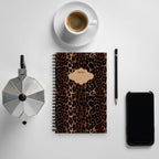 Wild Thoughts Leopard Print  8" X 5" Spiral Notebook