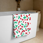 Arden White Chocolate Cherry Girl Beach & Bath Towel
