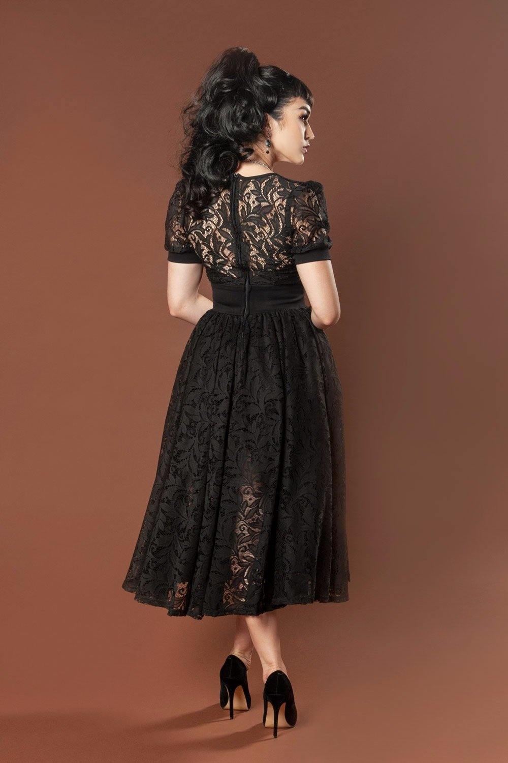 Pinup Couture Hedy Dress in Bisou Lace