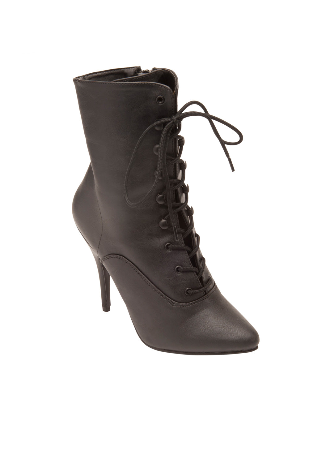 Seduce Lace Up Ankle Boot