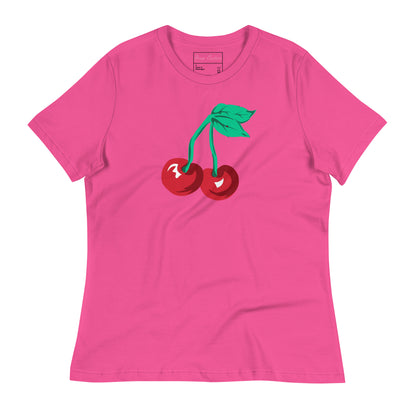 Vintage Cherry Graphic Women's Short Sleeve T-Shirt | 7 Colors | Pinup Couture