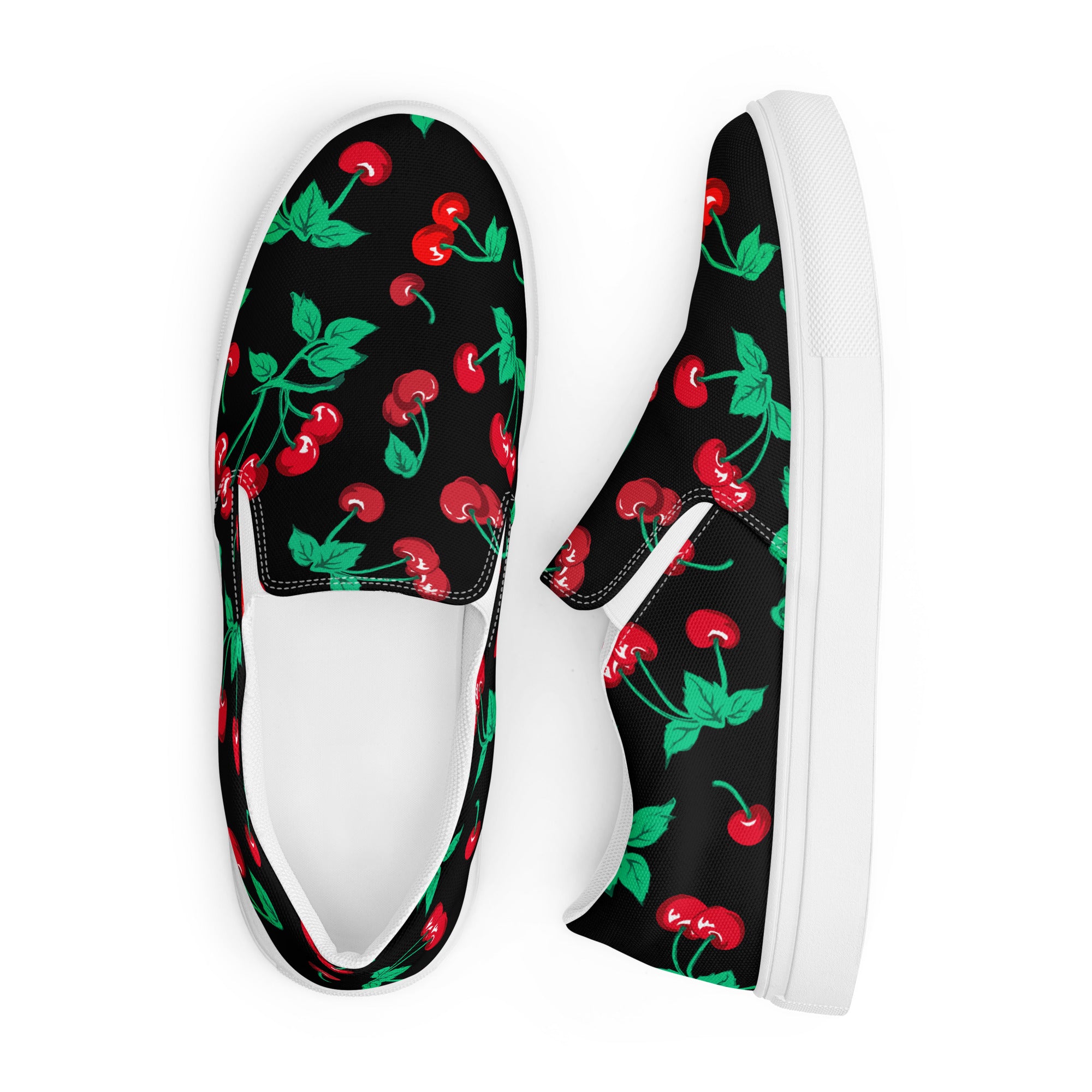 Cherry print 2024 vans uk