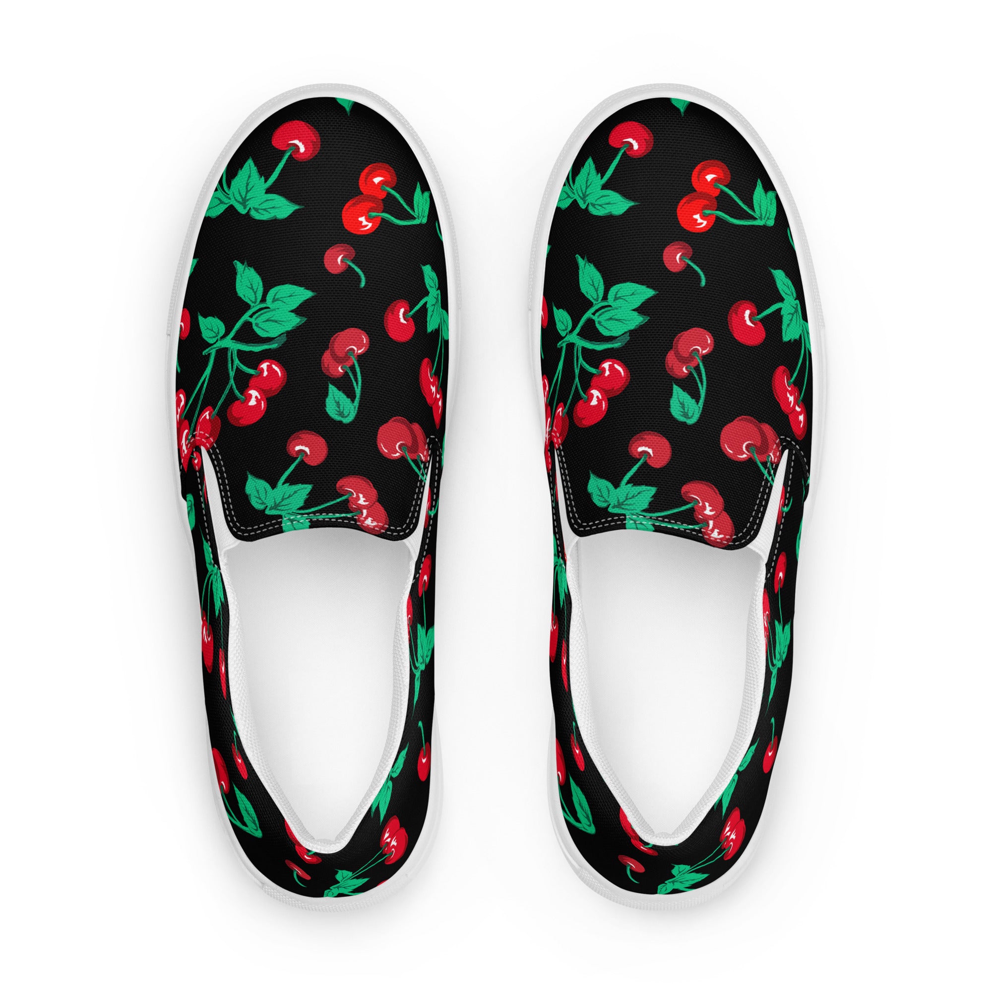 Cherry print cheap vans uk